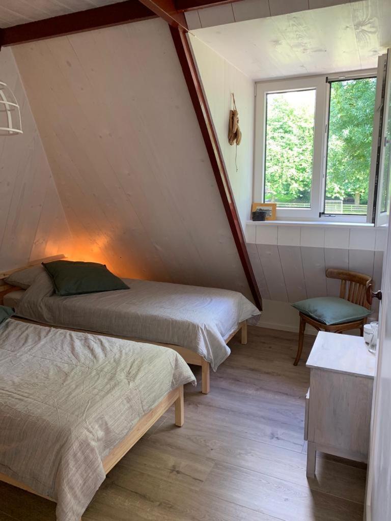 Vakantiehuis In Friesland Voor De Hele Familie Huns Exteriör bild